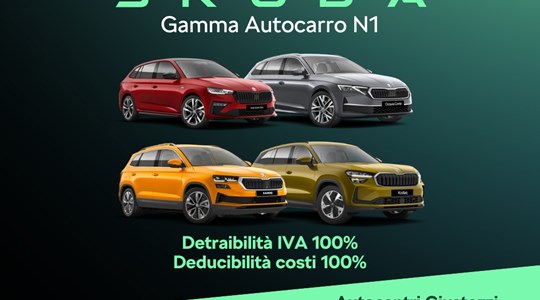 Škoda Autocarro N1 per Professionisti e Aziende